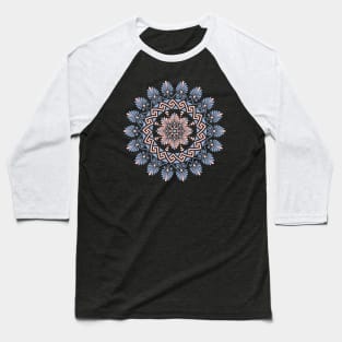 Floral Greek ornament Meander Baseball T-Shirt